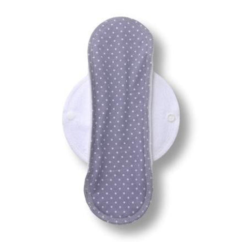 Reusable Cloth Menstrual Pads for Period with Wings; Washable Sanitary Towels for Women, Girls and Teens, Organic Cotton or Bamboo Feminine Liners MADE IN EU; for light and heavy flow, incontinence