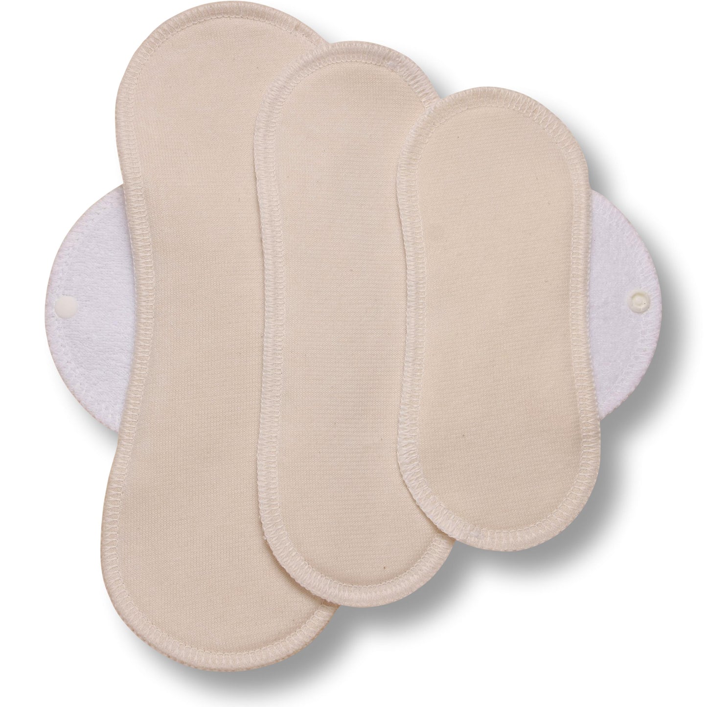 Racman Reusable Cloth Menstrual Pads for Period with Wings; Washable Sanitary Towels for Women, Girls and Teens, Organic Cotton or Bamboo Feminine Liners MADE IN EU; for light and heavy flow, incontinence; also proudly manufactured under other trusted brand names like Natissy