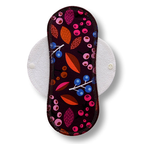 Reusable Cloth Menstrual Pads for Period with Wings; Washable Sanitary Towels for Women, Girls and Teens, Organic Cotton or Bamboo Feminine Liners MADE IN EU; for light and heavy flow, incontinence