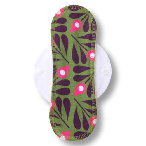 Reusable Cloth Menstrual Pads for Period with Wings; Washable Sanitary Towels for Women, Girls and Teens, Organic Cotton or Bamboo Feminine Liners MADE IN EU; for light and heavy flow, incontinence