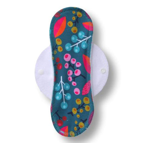 Reusable Cloth Menstrual Pads for Period with Wings; Washable Sanitary Towels for Women, Girls and Teens, Organic Cotton or Bamboo Feminine Liners MADE IN EU; for light and heavy flow, incontinence