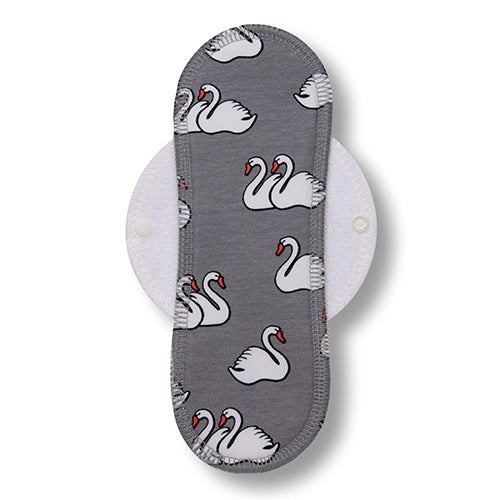 Reusable Cloth Menstrual Pads for Period with Wings; Washable Sanitary Towels for Women, Girls and Teens, Organic Cotton or Bamboo Feminine Liners MADE IN EU; for light and heavy flow, incontinence