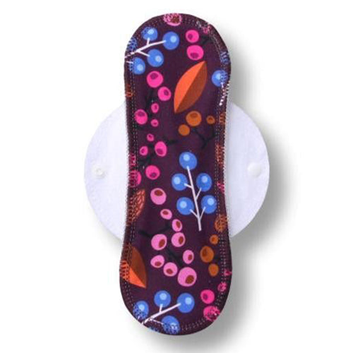 Reusable Cloth Menstrual Pads for Period with Wings; Washable Sanitary Towels for Women, Girls and Teens, Organic Cotton or Bamboo Feminine Liners MADE IN EU; for light and heavy flow, incontinence