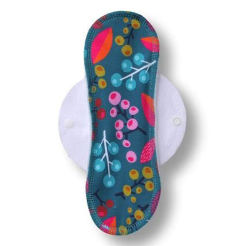 Reusable Cloth Menstrual Pads for Period with Wings; Washable Sanitary Towels for Women, Girls and Teens, Organic Cotton or Bamboo Feminine Liners MADE IN EU; for light and heavy flow, incontinence