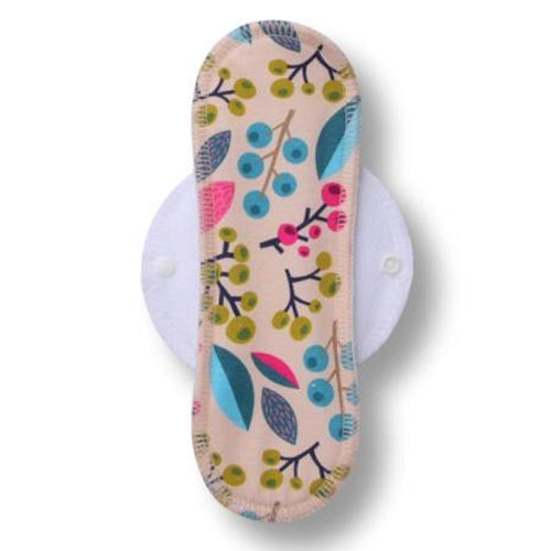 Reusable Cloth Menstrual Pads for Period with Wings; Washable Sanitary Towels for Women, Girls and Teens, Organic Cotton or Bamboo Feminine Liners MADE IN EU; for light and heavy flow, incontinence