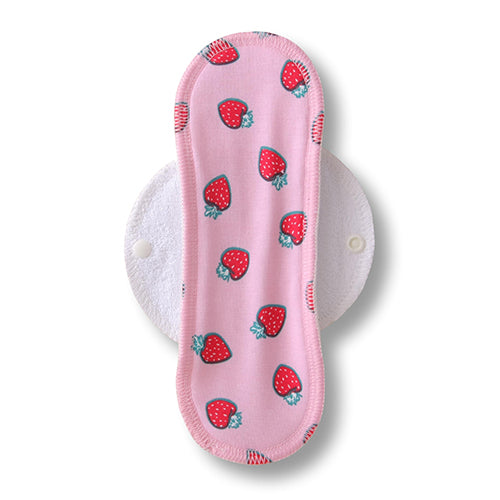 Reusable Cloth Menstrual Pads for Period with Wings; Washable Sanitary Towels for Women, Girls and Teens, Organic Cotton or Bamboo Feminine Liners MADE IN EU; for light and heavy flow, incontinence