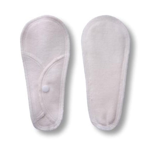 Reusable Cloth Menstrual Pads for Period with Wings; Washable Sanitary Towels for Women, Girls and Teens, Organic Cotton or Bamboo Feminine Liners MADE IN EU; for light and heavy flow, incontinence
