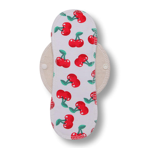 Reusable Cloth Panty Liners with Wings; Thin Washable Daily Pads for Women, Girls and Teens, Organic Cotton or Bamboo Feminine Liners for Normal Vaginal Discharge MADE IN EU; NOT for Menstrual Period