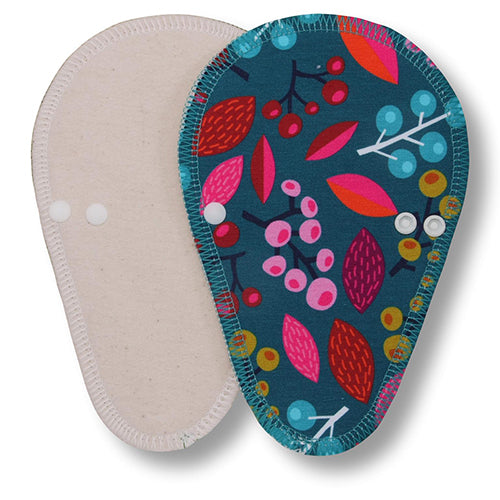 Reusable Tanga Cloth Panty Liners with Wings for Normal or Heavy Feminine Discharge; Organic Cotton or Bamboo Washable Daily Thong Pads for Women, Girls and Teens, MADE IN EU; NOT for Menstrual Period