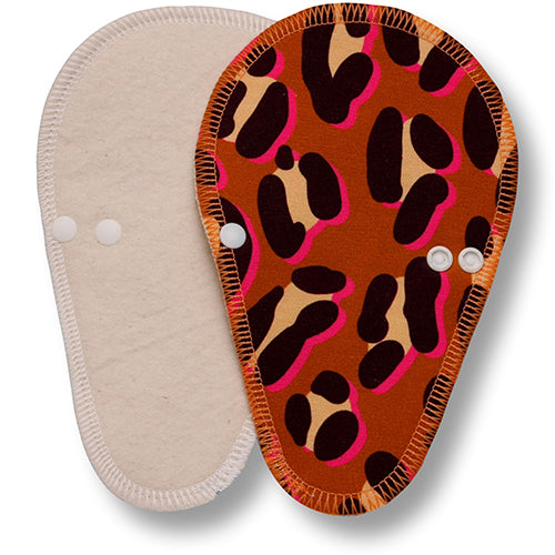 Reusable Tanga Cloth Panty Liners with Wings for Normal or Heavy Feminine Discharge; Organic Cotton or Bamboo Washable Daily Thong Pads for Women, Girls and Teens, MADE IN EU; NOT for Menstrual Period