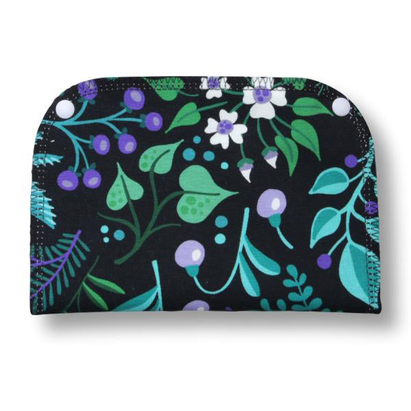 Racman Washable Sanitary Waterproof Wet Bag with Strap for Discreetly Storing Clean and Used Reusable Cloth Menstrual Period Pads for Women and Washable Feminine Daily Panty Liners for Vaginal Discharge; also proudly manufactured under other trusted brand names like Natissy