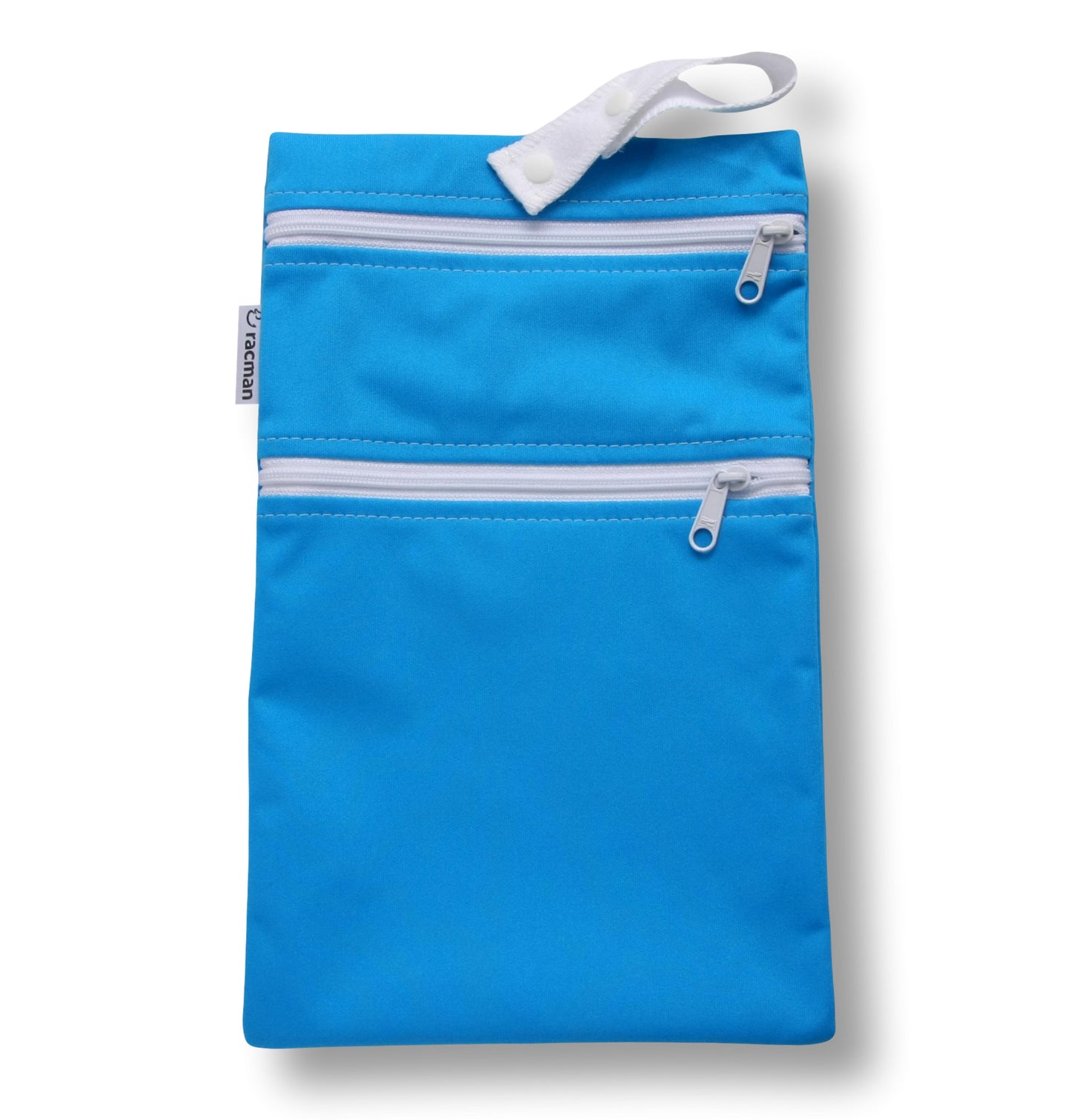 Washable Sanitary Waterproof Wet Bag with Strap for Discreetly Storing Clean and Used Reusable Cloth Menstrual Period Pads for Women and Washable Feminine Daily Panty Liners for Vaginal Discharge; also proudly manufactured under other trusted brand names like Natissy