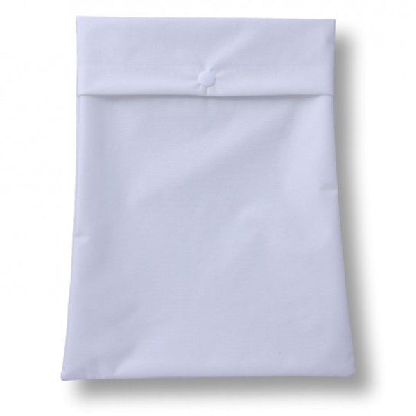 Washable Sanitary Waterproof Wet Bag with Strap for Discreetly Storing Clean and Used Reusable Cloth Menstrual Period Pads for Women and Washable Feminine Daily Panty Liners for Vaginal Discharge