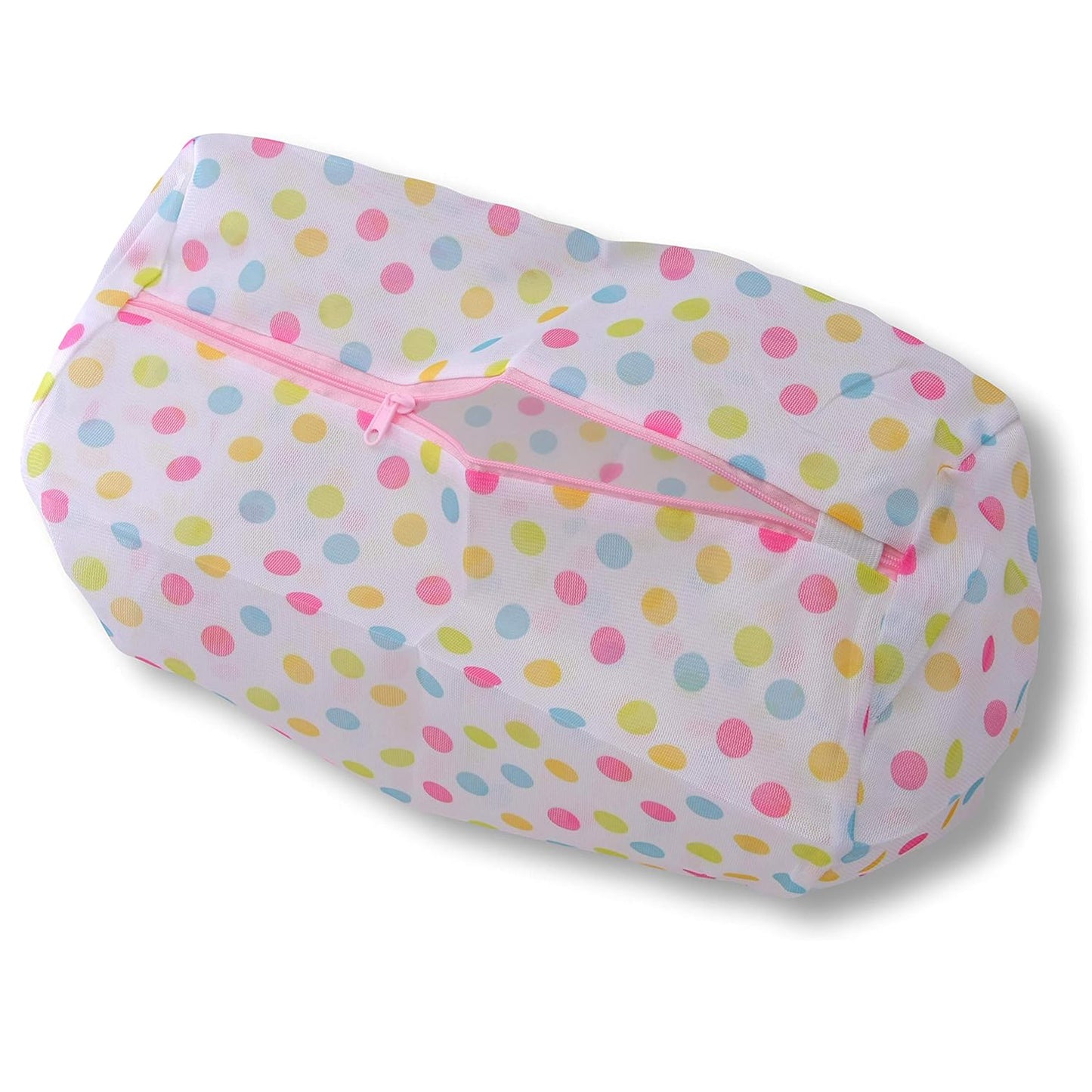 Mesh Laundry Bag for Washing Reusable Cloth Menstrual Period Pads for Women and Washable Feminine Daily Panty Liners for Vaginal Discharge; for washers and dryers, protecting from tangling and damage