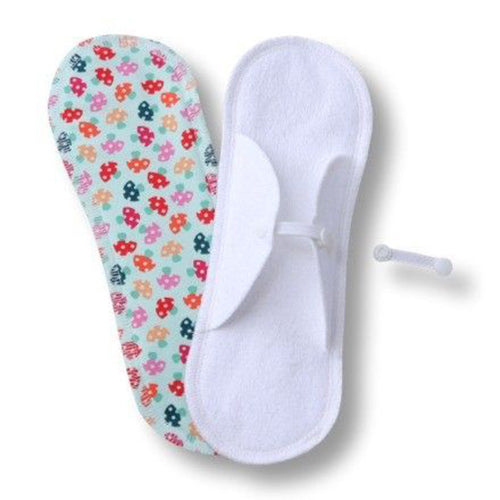 Elastic Wing Extension for Reusable Cloth Menstrual Period Pads for Women and Washable Feminine Daily Panty Liners for Vaginal Discharge when the Gusset of your Underwear is too Wide for perfect fit