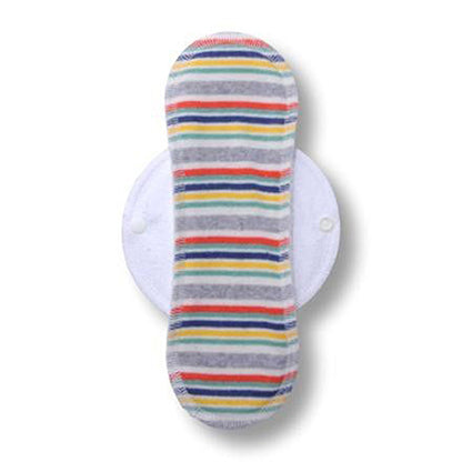 Reusable Cloth Menstrual Pads for Period with Wings; Washable Sanitary Towels for Women, Girls and Teens, Organic Cotton or Bamboo Feminine Liners MADE IN EU; for light and heavy flow, incontinence