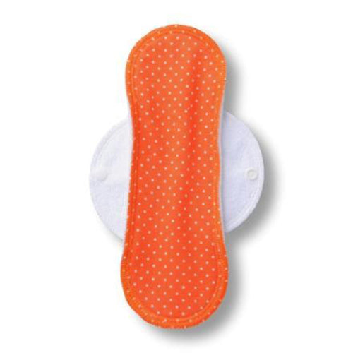 Reusable Cloth Menstrual Pads for Period with Wings; Washable Sanitary Towels for Women, Girls and Teens, Organic Cotton or Bamboo Feminine Liners MADE IN EU; for light and heavy flow, incontinence