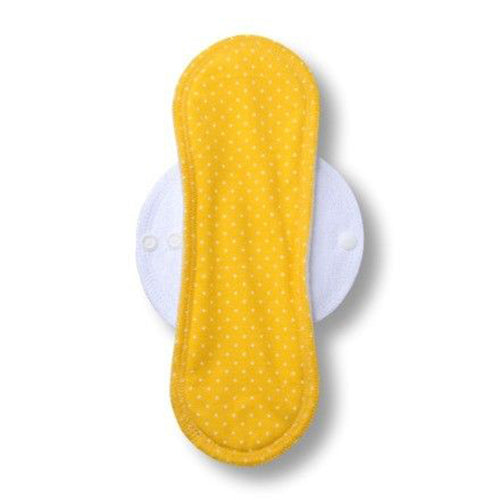 Reusable Cloth Menstrual Pads for Period with Wings; Washable Sanitary Towels for Women, Girls and Teens, Organic Cotton or Bamboo Feminine Liners MADE IN EU; for light and heavy flow, incontinence