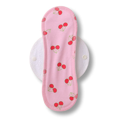 Reusable Cloth Menstrual Pads for Period with Wings; Washable Sanitary Towels for Women, Girls and Teens, Organic Cotton or Bamboo Feminine Liners MADE IN EU; for light and heavy flow, incontinence