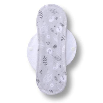 Reusable Cloth Menstrual Pads for Period with Wings; Washable Sanitary Towels for Women, Girls and Teens, Organic Cotton or Bamboo Feminine Liners MADE IN EU; for light and heavy flow, incontinence
