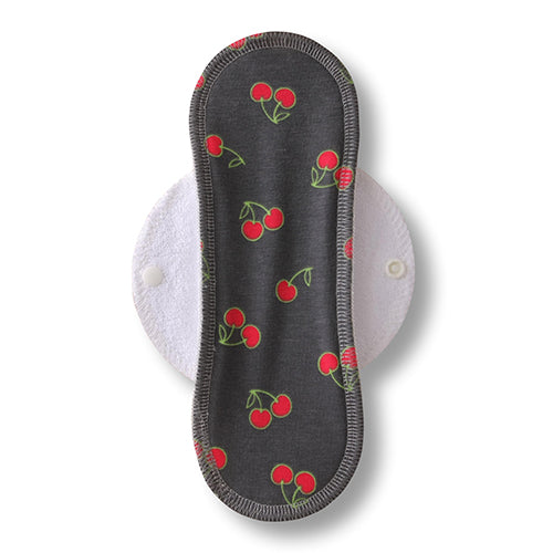 Reusable Cloth Menstrual Pads for Period with Wings; Washable Sanitary Towels for Women, Girls and Teens, Organic Cotton or Bamboo Feminine Liners MADE IN EU; for light and heavy flow, incontinence