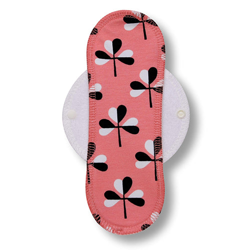 Reusable Cloth Menstrual Pads for Period with Wings; Washable Sanitary Towels for Women, Girls and Teens, Organic Cotton or Bamboo Feminine Liners MADE IN EU; for light and heavy flow, incontinence