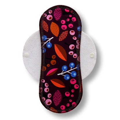Reusable Cloth Menstrual Pads for Period with Wings; Washable Sanitary Towels for Women, Girls and Teens, Organic Cotton or Bamboo Feminine Liners MADE IN EU; for light and heavy flow, incontinence