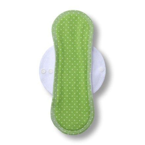 Reusable Cloth Menstrual Pads for Period with Wings; Washable Sanitary Towels for Women, Girls and Teens, Organic Cotton or Bamboo Feminine Liners MADE IN EU; for light and heavy flow, incontinence