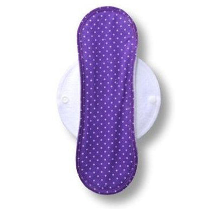 Reusable Cloth Menstrual Pads for Period with Wings; Washable Sanitary Towels for Women, Girls and Teens, Organic Cotton or Bamboo Feminine Liners MADE IN EU; for light and heavy flow, incontinence
