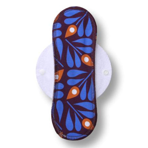 Reusable Cloth Menstrual Pads for Period with Wings; Washable Sanitary Towels for Women, Girls and Teens, Organic Cotton or Bamboo Feminine Liners MADE IN EU; for light and heavy flow, incontinence