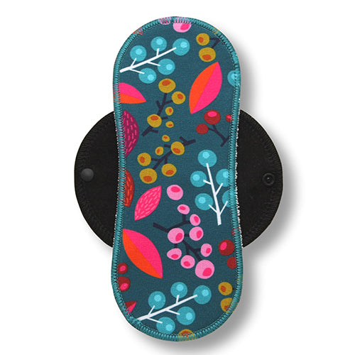Reusable Cloth Menstrual Pads for Period with Wings; Washable Sanitary Towels for Women, Girls and Teens, Organic Cotton or Bamboo Feminine Liners MADE IN EU; for light and heavy flow, incontinence