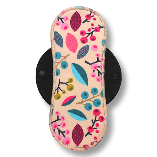 Reusable Cloth Menstrual Pads for Period with Wings; Washable Sanitary Towels for Women, Girls and Teens, Organic Cotton or Bamboo Feminine Liners MADE IN EU; for light and heavy flow, incontinence