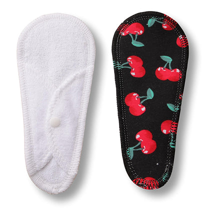 Reusable Cloth Menstrual Pads for Period with Wings; Washable Sanitary Towels for Women, Girls and Teens, Organic Cotton or Bamboo Feminine Liners MADE IN EU; for light and heavy flow, incontinence