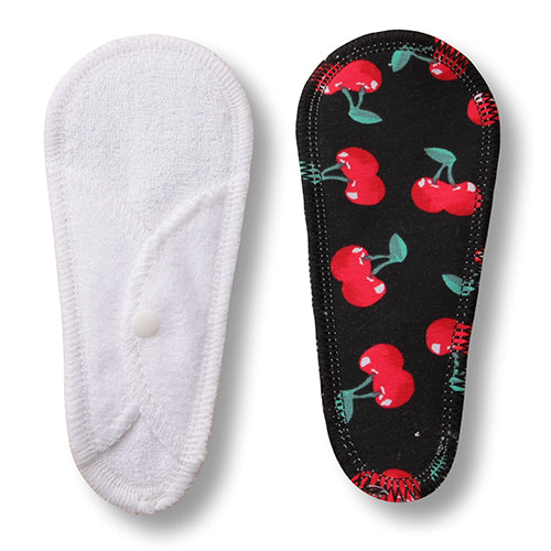 Reusable Cloth Menstrual Pads for Period with Wings; Washable Sanitary Towels for Women, Girls and Teens, Organic Cotton or Bamboo Feminine Liners MADE IN EU; for light and heavy flow, incontinence