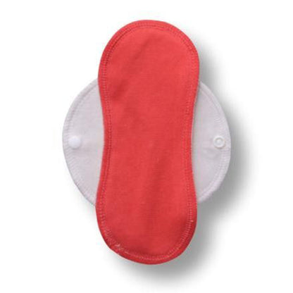 Reusable Cloth Panty Liners with Wings; Thin Washable Daily Pads for Women, Girls and Teens, Organic Cotton or Bamboo Feminine Liners for Normal Vaginal Discharge MADE IN EU; NOT for Menstrual Period