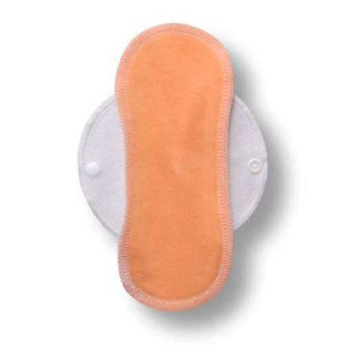 Reusable Cloth Panty Liners with Wings; Thin Washable Daily Pads for Women, Girls and Teens, Organic Cotton or Bamboo Feminine Liners for Normal Vaginal Discharge MADE IN EU; NOT for Menstrual Period