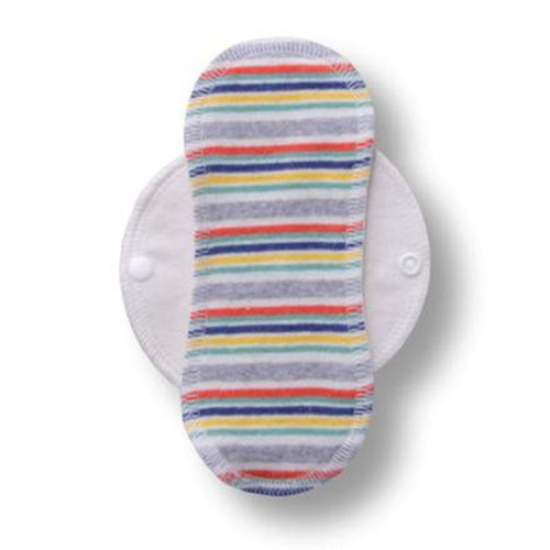 Reusable Cloth Panty Liners with Wings; Thin Washable Daily Pads for Women, Girls and Teens, Organic Cotton or Bamboo Feminine Liners for Normal Vaginal Discharge MADE IN EU; NOT for Menstrual Period