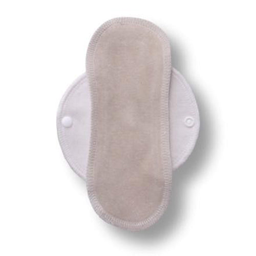 Reusable Cloth Panty Liners with Wings; Thin Washable Daily Pads for Women, Girls and Teens, Organic Cotton or Bamboo Feminine Liners for Normal Vaginal Discharge MADE IN EU; NOT for Menstrual Period