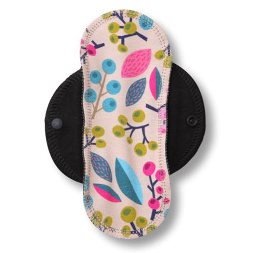 Reusable Cloth Panty Liners with Wings; Thin Washable Daily Pads for Women, Girls and Teens, Organic Cotton or Bamboo Feminine Liners for Normal Vaginal Discharge MADE IN EU; NOT for Menstrual Period