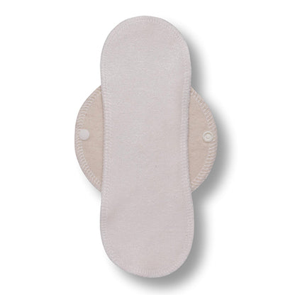 Reusable Cloth Panty Liners with Wings; Thin Washable Daily Pads for Women, Girls and Teens, Organic Cotton or Bamboo Feminine Liners for Normal Vaginal Discharge MADE IN EU; NOT for Menstrual Period