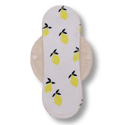 Reusable Cloth Panty Liners with Wings; Thin Washable Daily Pads for Women, Girls and Teens, Organic Cotton or Bamboo Feminine Liners for Normal Vaginal Discharge MADE IN EU; NOT for Menstrual Period
