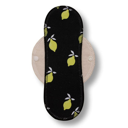 Reusable Cloth Panty Liners with Wings; Thin Washable Daily Pads for Women, Girls and Teens, Organic Cotton or Bamboo Feminine Liners for Normal Vaginal Discharge MADE IN EU; NOT for Menstrual Period