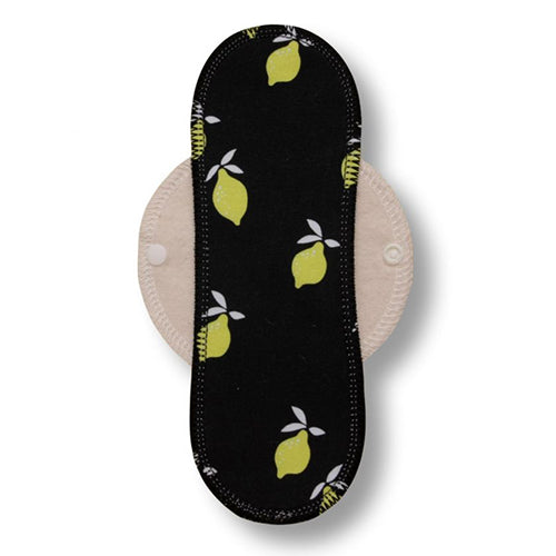 Reusable Cloth Panty Liners with Wings; Thin Washable Daily Pads for Women, Girls and Teens, Organic Cotton or Bamboo Feminine Liners for Normal Vaginal Discharge MADE IN EU; NOT for Menstrual Period