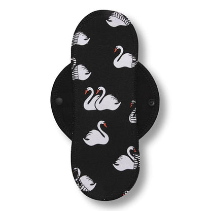 Reusable Cloth Panty Liners with Wings; Thin Washable Daily Pads for Women, Girls and Teens, Organic Cotton or Bamboo Feminine Liners for Normal Vaginal Discharge MADE IN EU; NOT for Menstrual Period