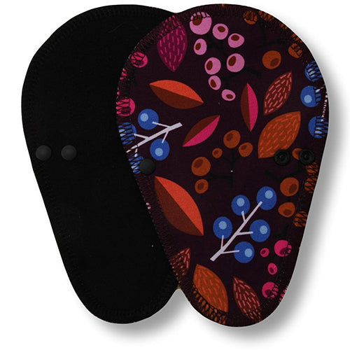 Reusable Tanga Cloth Panty Liners with Wings for Normal or Heavy Feminine Discharge; Organic Cotton or Bamboo Washable Daily Thong Pads for Women, Girls and Teens, MADE IN EU; NOT for Menstrual Period