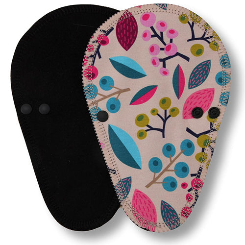 Reusable Tanga Cloth Panty Liners with Wings for Normal or Heavy Feminine Discharge; Organic Cotton or Bamboo Washable Daily Thong Pads for Women, Girls and Teens, MADE IN EU; NOT for Menstrual Period