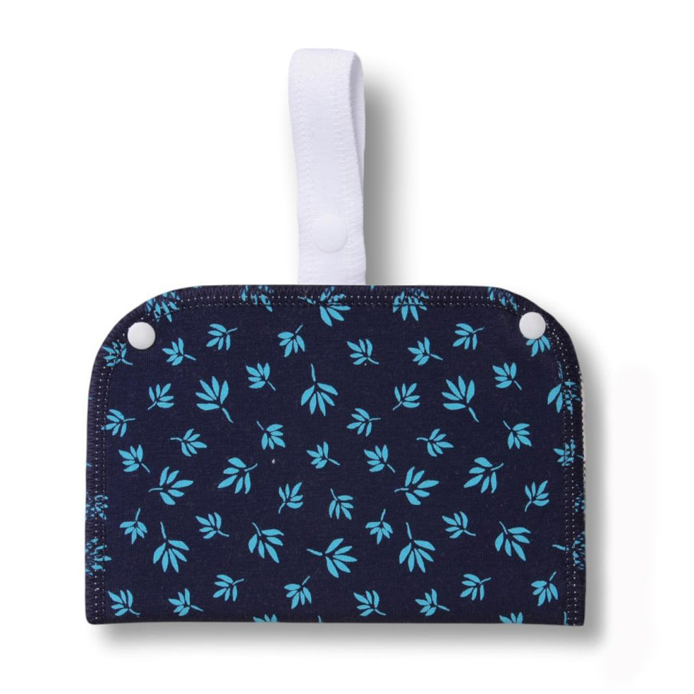 Racman Washable Sanitary Waterproof Wet Bag with Strap for Discreetly Storing Clean and Used Reusable Cloth Menstrual Period Pads for Women and Washable Feminine Daily Panty Liners for Vaginal Discharge; also proudly manufactured under other trusted brand names like Natissy
