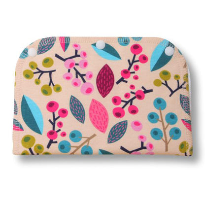 Racman Washable Sanitary Waterproof Wet Bag with Strap for Discreetly Storing Clean and Used Reusable Cloth Menstrual Period Pads for Women and Washable Feminine Daily Panty Liners for Vaginal Discharge; also proudly manufactured under other trusted brand names like Natissy