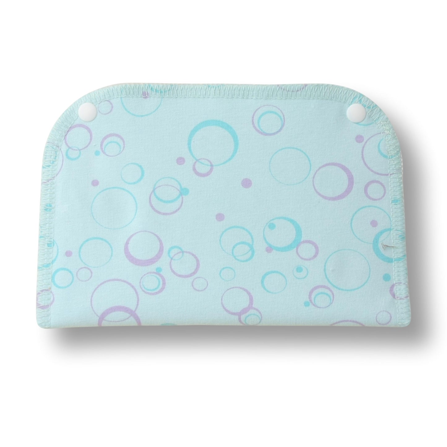 Racman Washable Sanitary Waterproof Wet Bag with Strap for Discreetly Storing Clean and Used Reusable Cloth Menstrual Period Pads for Women and Washable Feminine Daily Panty Liners for Vaginal Discharge; also proudly manufactured under other trusted brand names like Natissy