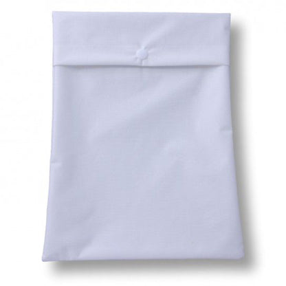 Washable Sanitary Waterproof Wet Bag with Strap for Discreetly Storing Clean and Used Reusable Cloth Menstrual Period Pads for Women and Washable Feminine Daily Panty Liners for Vaginal Discharge  